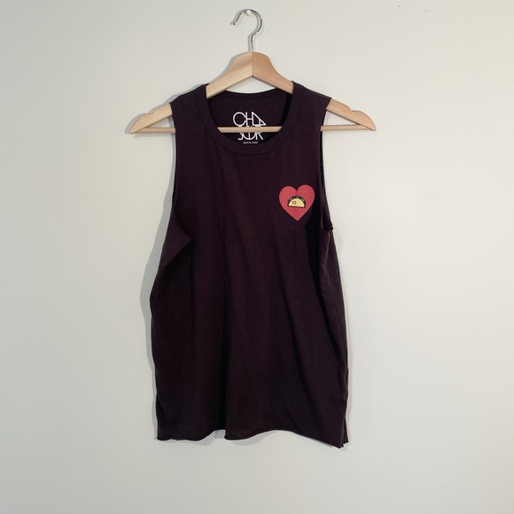 Chaser • Black Taco Muscle Tank Top - Picture 1 of 4